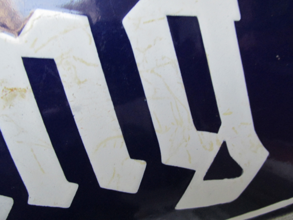 Emaille Straßenschild Adolf Hitler Ring