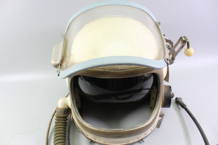 Original GSh-6 High-Altitude Flying Helmet – MiG-25 Pilot | Soviet High-Altitude Equipment | Cold War