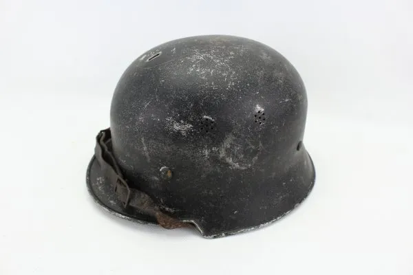 Ww2 Helm M34 Feuerschutzpolizei Aluminium mit Innenfutter,