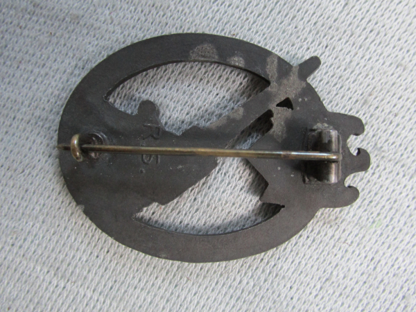 Flakkampfabzeichen des Heeres Feinzink getönt Hersteller R.S