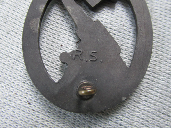 Flakkampfabzeichen des Heeres Feinzink getönt Hersteller R.S