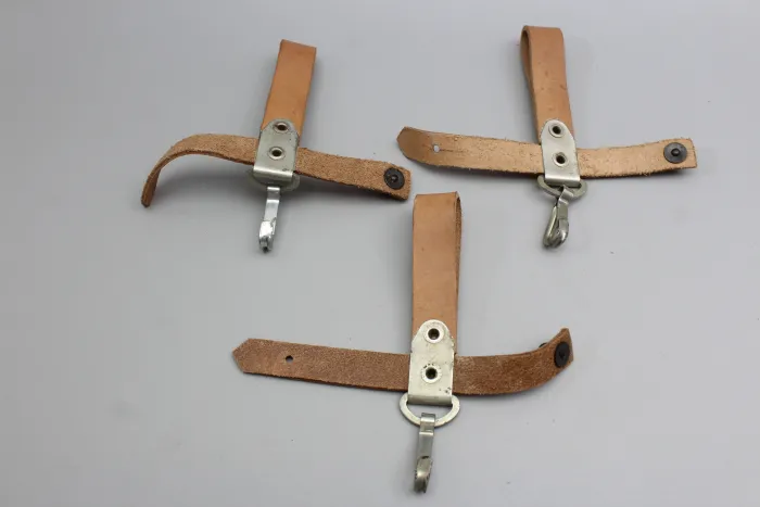 East German NVA AK-47 combat knife with leather belt loop.