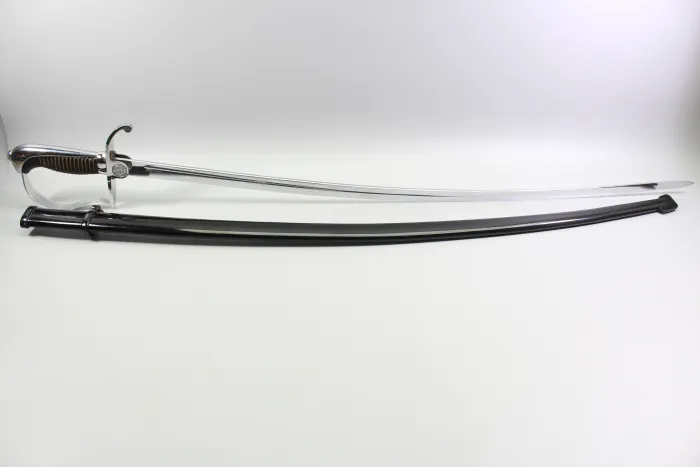 Original East German National People's Army (NVA) parade officer's saber, 2nd version, number 1022.