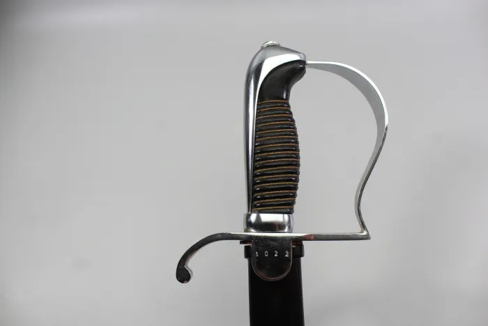 Original East German National People's Army (NVA) parade officer's saber, 2nd version, number 1022.