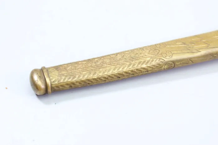 WW2 Kriegsmarine Offiziersdolch mit Portepee & Blitzscheide – F.W. Höller Solingen