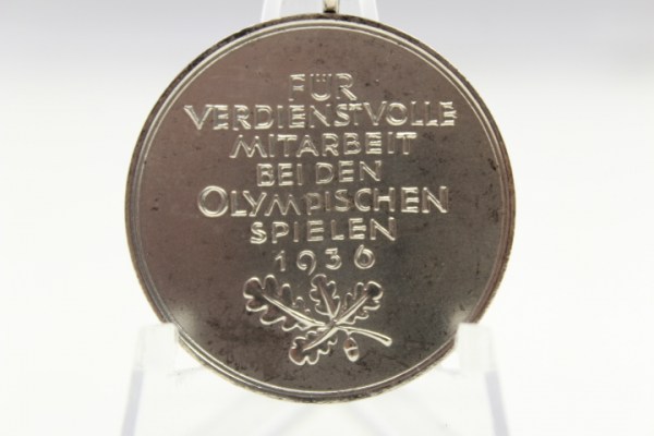 Kriegsmarine Togo NJL Nachtjagdtleitschiff Deutsches Olympia Ehrenzichen 2.WK Medaille am Band 1936