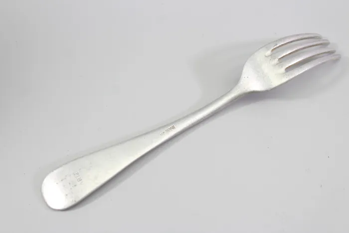 Originale Luftwaffe Gabel Kantinenbesteck 1940 Fl.U.V, GAG 1939