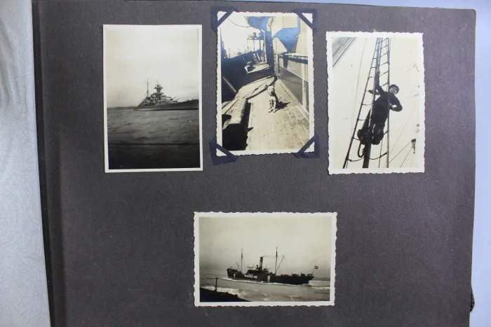Erinnerungen meine Dienstzeit Kriegsmarine Fotoalben, Eismeer Ansichten, Glockentaucher u. U-Boote 190 Fotos