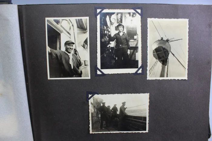 Erinnerungen meine Dienstzeit Kriegsmarine Fotoalben, Eismeer Ansichten, Glockentaucher u. U-Boote 190 Fotos
