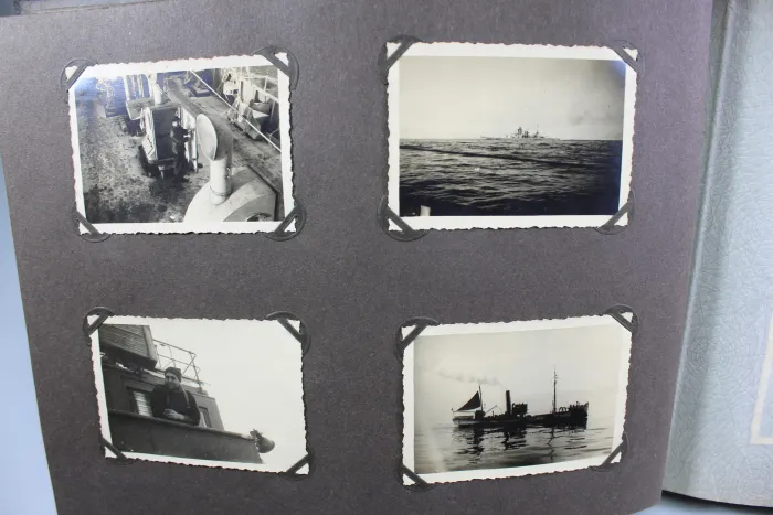 Erinnerungen meine Dienstzeit Kriegsmarine Fotoalben, Eismeer Ansichten, Glockentaucher u. U-Boote 190 Fotos