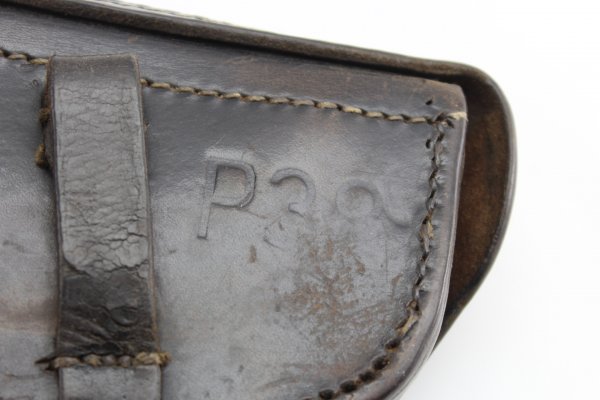 Pistolentasche P38 Wehrmacht des Herstellers jxb 43, sowie WaA Stempel