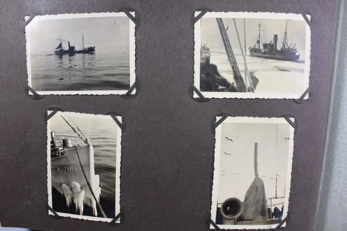 Erinnerungen meine Dienstzeit Kriegsmarine Fotoalben, Eismeer Ansichten, Glockentaucher u. U-Boote 190 Fotos