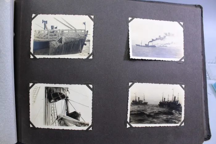 Erinnerungen meine Dienstzeit Kriegsmarine Fotoalben, Eismeer Ansichten, Glockentaucher u. U-Boote 190 Fotos