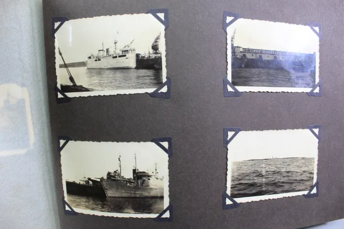 Erinnerungen meine Dienstzeit Kriegsmarine Fotoalben, Eismeer Ansichten, Glockentaucher u. U-Boote 190 Fotos