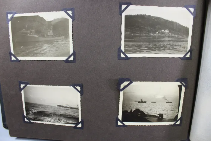 Erinnerungen meine Dienstzeit Kriegsmarine Fotoalben, Eismeer Ansichten, Glockentaucher u. U-Boote 190 Fotos