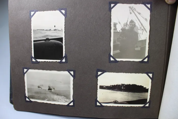 Erinnerungen meine Dienstzeit Kriegsmarine Fotoalben, Eismeer Ansichten, Glockentaucher u. U-Boote 190 Fotos
