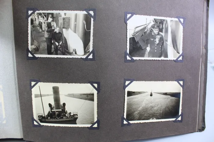 Erinnerungen meine Dienstzeit Kriegsmarine Fotoalben, Eismeer Ansichten, Glockentaucher u. U-Boote 190 Fotos