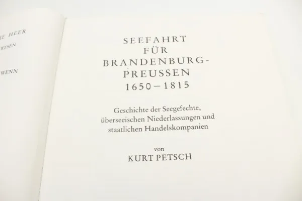 Kriegsmarine Togo NJL Nachtjagdtleitschiff Seefahrt für Brandenburg-Preußen 1650-1815