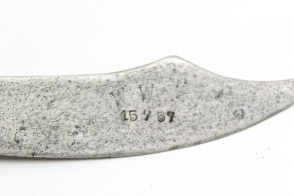 Messer gemäß dem D.B.G.M, Klingenstempel WW und 15757