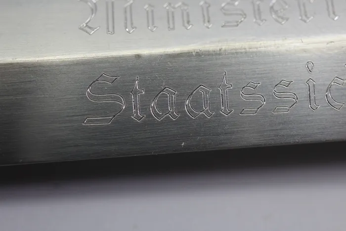Original GDR / NVA Presentation Dagger (General’s Dagger) – "Ministry for State Security" – with Presentation Case