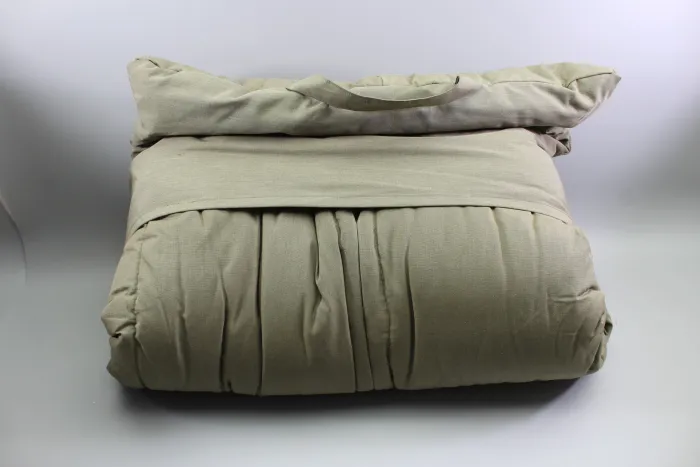 Original NVA Mumienschlafsack Offizier – DDR Schlafsack mit Moskitonetz