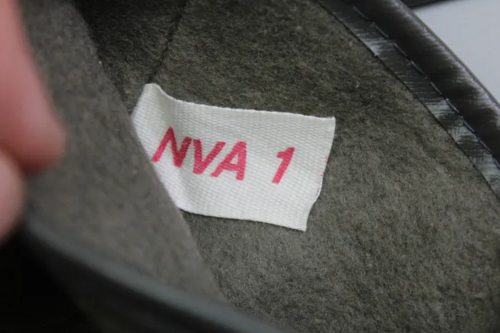 Original NVA Drei-Finger-Handschuhe Strichtarn – DDR Militärhandschuhe