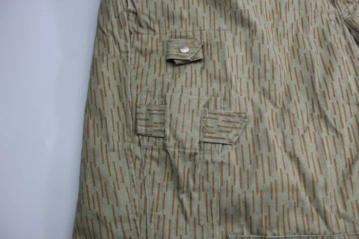 Original East German Army (NVA) camouflage trousers, East German military combat trousers, camouflage pants