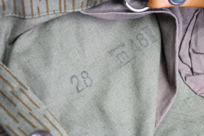 Original East German Army (NVA) camouflage trousers, East German military combat trousers, camouflage pants