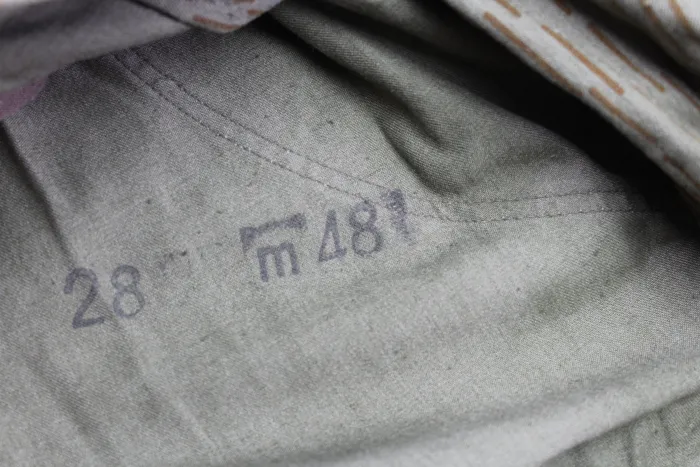 Original East German Army (NVA) camouflage trousers, East German military combat trousers, camouflage pants