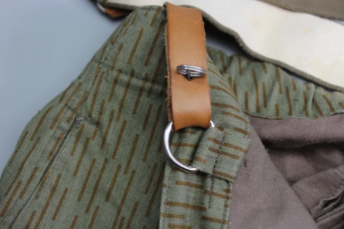 Original East German Army (NVA) camouflage trousers, East German military combat trousers, camouflage pants
