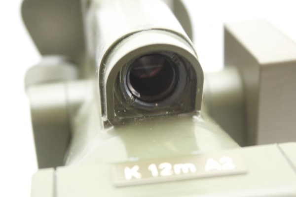 German Bundeswehr Optik , Leitz Wetzlar Kollimator K12m A2 mit Zubehör im Transportkasten.