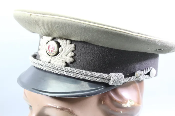 East German Army (NVA) peaked cap for an officer of the ground forces, 1967