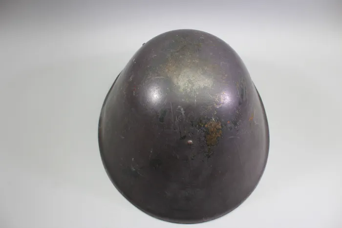 Original East German NVA steel helmet, National People's Army, 3 rivets,