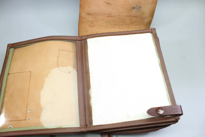 Original DDR / NVA Leather Map Case (Used)