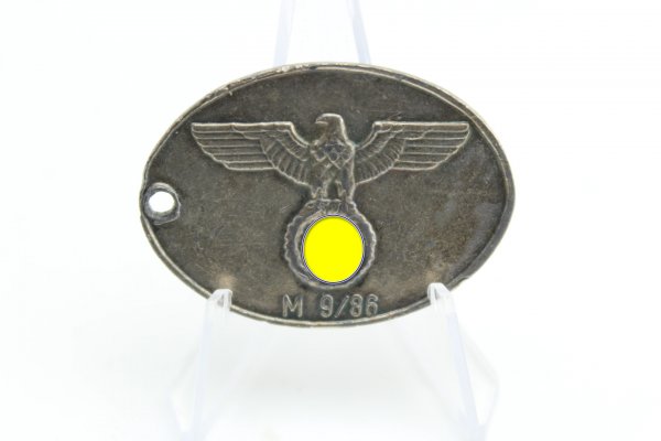 Secret State Police identification tag