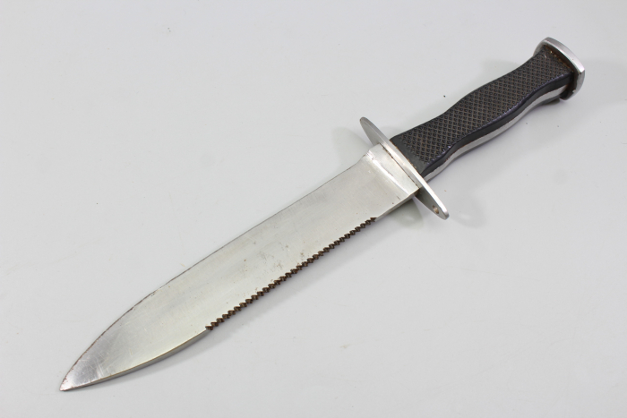 DDR NVA Tauchermesser „Poseidon“ – gefertigt in Mühlhausen (Thüringen) Militärisches Sammlerstück aus der ehemaligen DDR