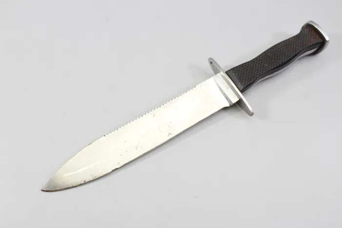 DDR NVA Tauchermesser „Poseidon“ – gefertigt in Mühlhausen (Thüringen) Militärisches Sammlerstück aus der ehemaligen DDR