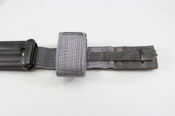 Combat knife 87, survival knife KM 87 of the National People's Army with complete survival capsule in the handle, original