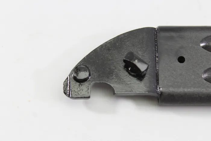 Combat knife 87, survival knife KM 87 of the National People's Army with complete survival capsule in the handle, original