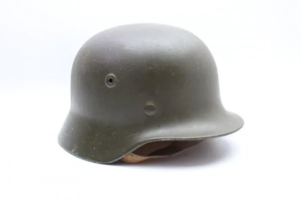 Früher M40 Stahlhelm der Polizei Berlin 1952 / 53