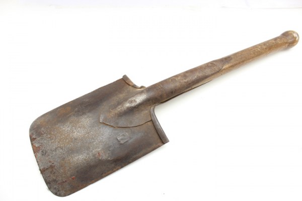 Ww2 Wehrmacht spade, feldspade m. Manufacturer and case as well as carrier name