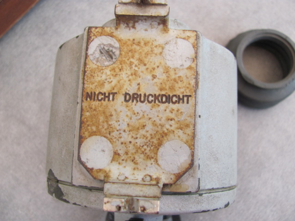 Rare German Navy submarine sighting optic D.Z. C/2 4x15 bmk