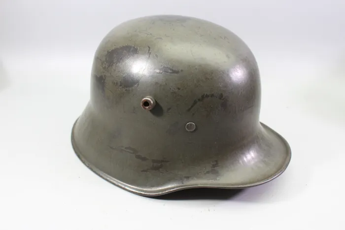 Original M18 Reichswehr Stahlhelm TJ66 C. Thiel & Söhne – Hpt. Walter – mit 2 Kurt-Walter-Marken