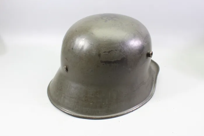 Original M18 Reichswehr Stahlhelm TJ66 C. Thiel & Söhne – Hpt. Walter – mit 2 Kurt-Walter-Marken
