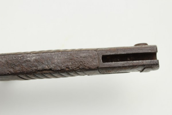 WW1 side rifle 98/05, Prussian approval "W 17" on the back of the blade
