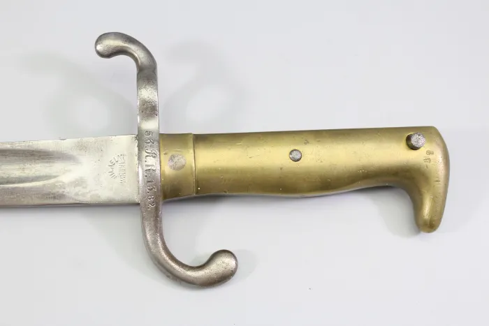 Deutsches Bajonett - M1871 gestempelt 58.R.R.6.139. von E. Wilhelm Suhl