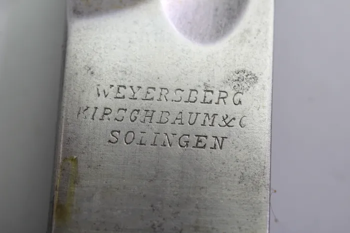 Infanterie Seitengewehr 1891 argentinisch Hersteller WKC Solingen