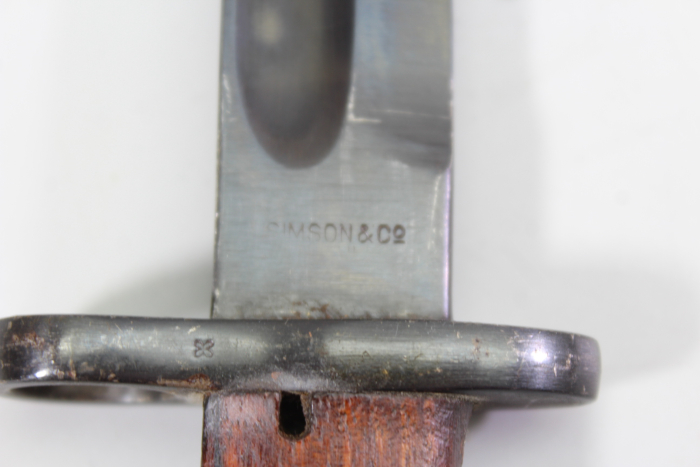 Infanterie Seitengewehr M / 1904 Nr. 8891