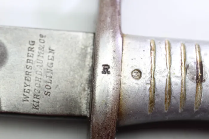 Kurze Beiwaffe - argentinisches Seitengewehr Modell 1891 WKC