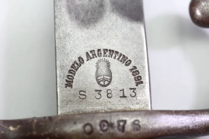 Kurze Beiwaffe - argentinisches Seitengewehr Modell 1891 WKC